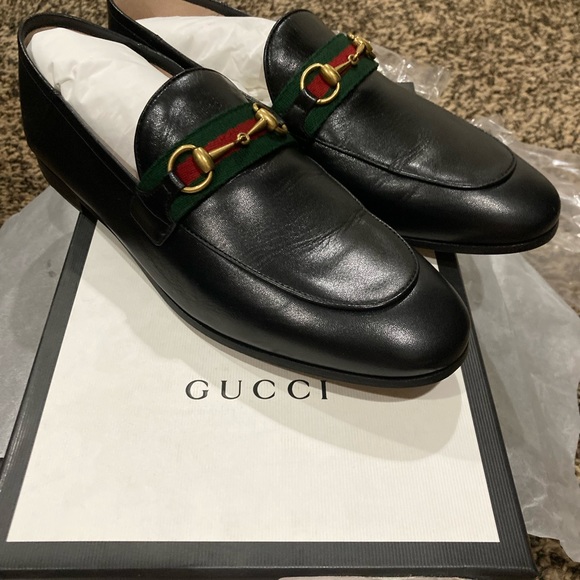 Gucci Brixton Convertible Web Loafers so 40 NIB